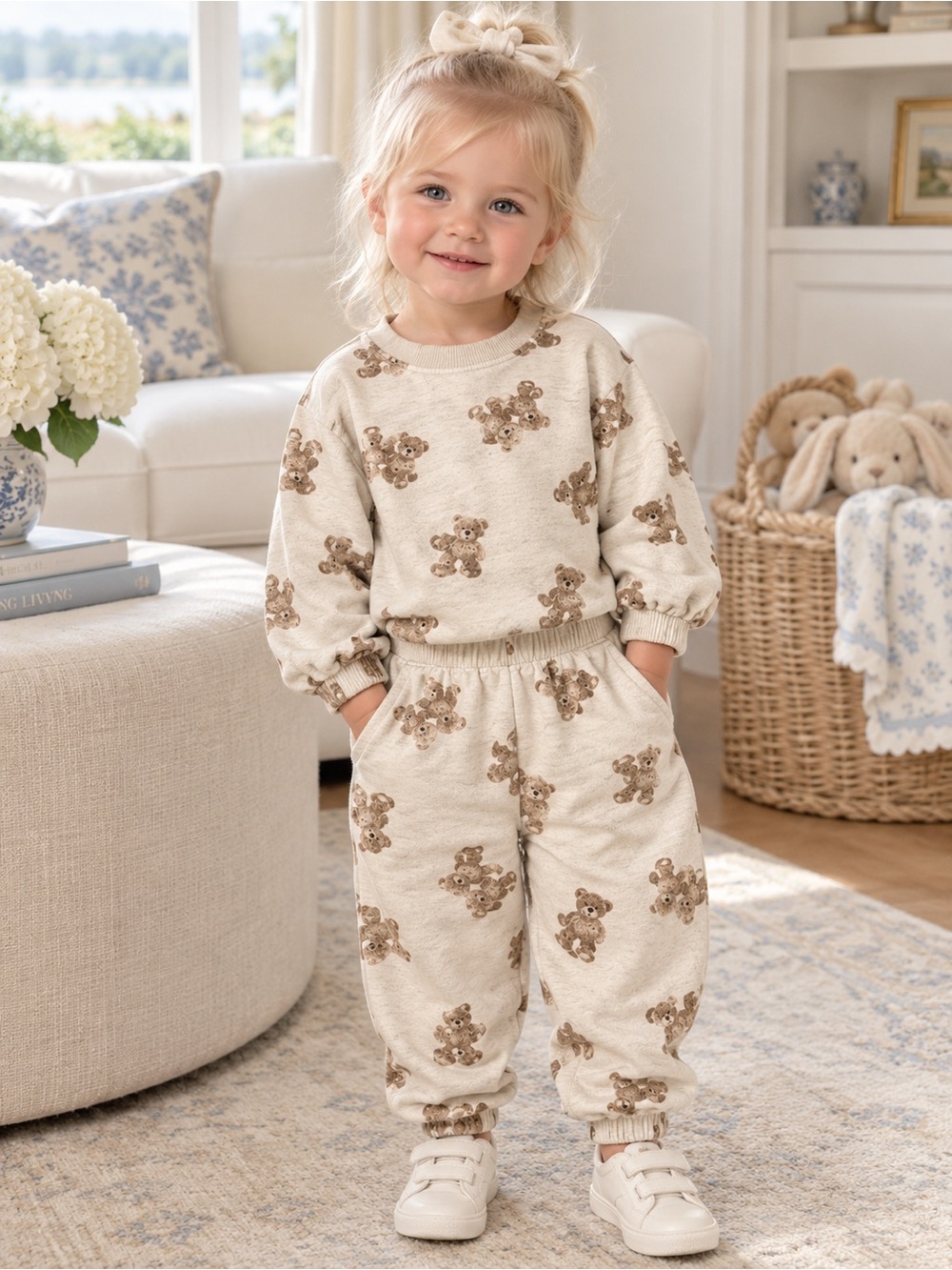 Made in 🇰🇷 Cozy Teddy Toddler Set